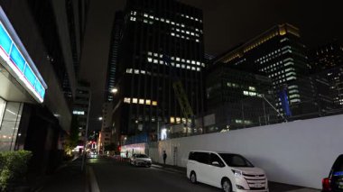 Nihonbashi, Japonya Tokyo Gece Manzarası Temmuz 2025