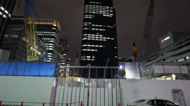 Nihonbashi, Japonya Tokyo Gece Manzarası Temmuz 2025