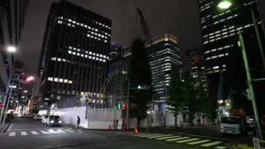 Nihonbashi, Japan Tokyo Night View July 2025