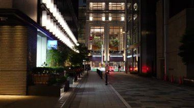 Tokyo Nihonbashi Muromachi Gece Manzarası Temmuz 2025