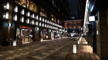 Tokyo Nihonbashi Muromachi Gece Manzarası Temmuz 2025