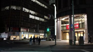 Tokyo Nihonbashi Muromachi Gece Manzarası Temmuz 2025