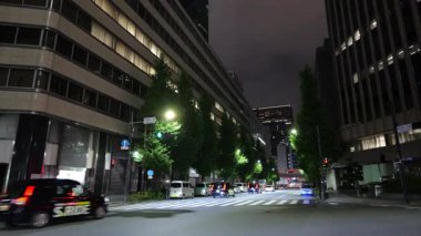 Tokyo Nihonbashi Muromachi Gece Manzarası Temmuz 2025