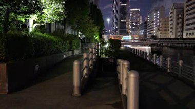 Seavans Shibaura Gece Manzarası, Japonya Tokyo Eylül 2025