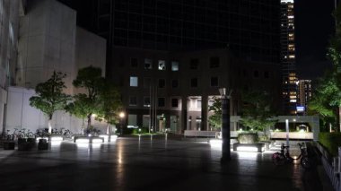 Seavans Shibaura Gece Manzarası, Japonya Tokyo Eylül 2025