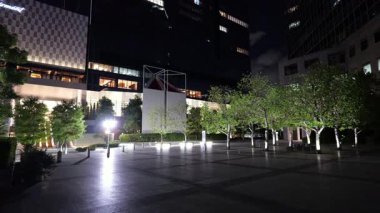 Seavans Shibaura Gece Manzarası, Japonya Tokyo Eylül 2025