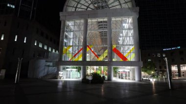 Seavans Shibaura Gece Manzarası, Japonya Tokyo Eylül 2025