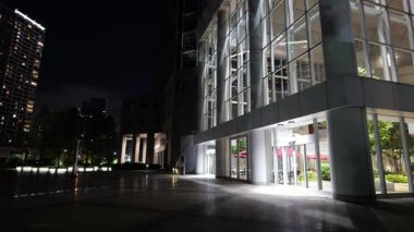 Seavans Shibaura Gece Manzarası, Japonya Tokyo Eylül 2025