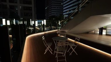 Tokyo Liman Kenti Takeshiba, Japon Gece Manzarası 2025