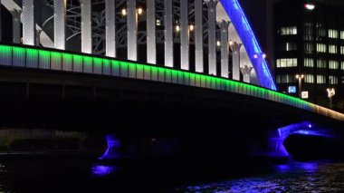 Eitai Köprüsü Gece Manzarası, Japonya Tokyo Kasım 2025