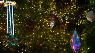 Kış aydınlatması, Tokyo Japonya