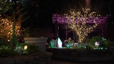 Kış aydınlatması, Tokyo Japonya