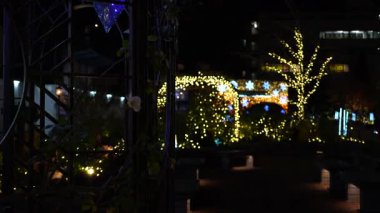 Kış aydınlatması, Tokyo Japonya