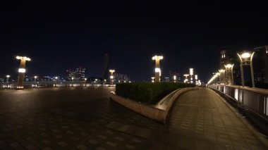 Odaiba Gece Manzarası, Japonya Eylül 2023