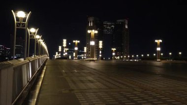 Odaiba Gece Manzarası, Japonya Eylül 2023