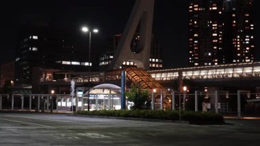 Odaiba Gece Manzarası, Japonya Eylül 2023