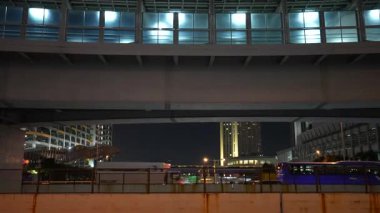 Odaiba Gece Manzarası, Japonya Eylül 2023