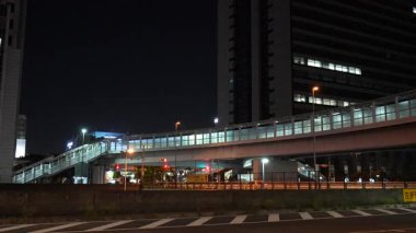 Odaiba Gece Manzarası, Japonya Eylül 2023