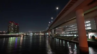 Odaiba Gece Manzarası, Japonya Eylül 2023