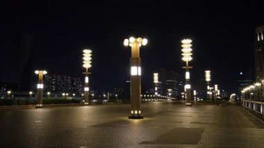 Odaiba Gece Manzarası, Japonya Eylül 2023