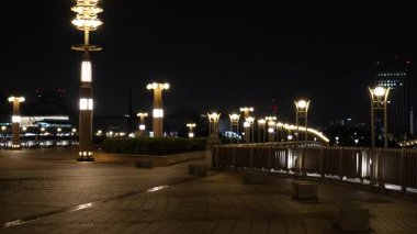 Odaiba Gece Manzarası, Japonya Eylül 2023