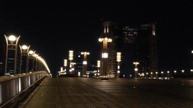 Odaiba Gece Manzarası, Japonya Eylül 2023