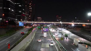 Odaiba Gece Manzarası, Japonya Eylül 2023