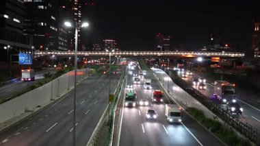 Odaiba Gece Manzarası, Japonya Eylül 2023