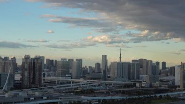 Tokyo Odaiba Gözlem Güvertesi Akşam Görüşü 2023