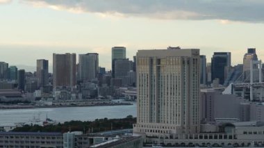 Tokyo Odaiba Gözlem Güvertesi Akşam Görüşü 2023