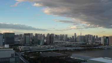 Tokyo Odaiba Gözlem Güvertesi Akşam Görüşü 2023