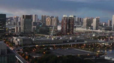 Tokyo Odaiba Gözlem Güvertesi Akşam Görüşü 2023