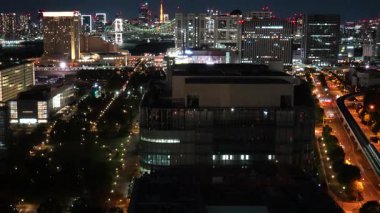 Tokyo Odaiba Gözlem Güvertesi Gece Görüşü 2023