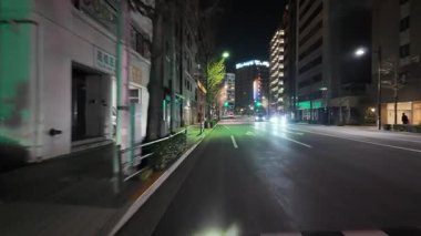 Tokyo gece bisiklet kamerası sürücüsü 2024