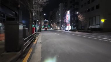 Tokyo gece bisiklet kamerası sürücüsü 2024
