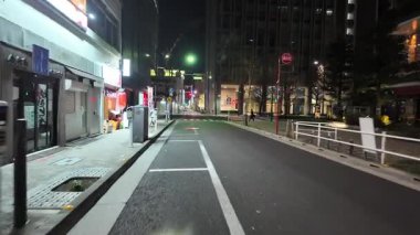 Tokyo gece bisiklet kamerası sürücüsü 2024