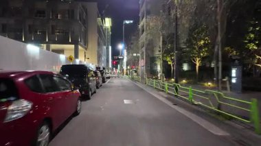 Tokyo gece bisiklet kamerası sürücüsü 2024