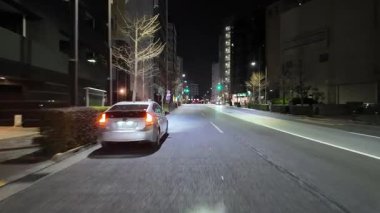 Tokyo gece bisiklet kamerası sürücüsü 2024