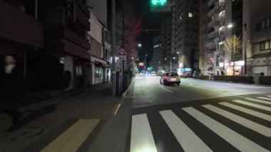 Tokyo gece bisiklet kamerası sürücüsü 2024