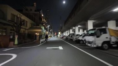 Tokyo gece bisiklet kamerası sürücüsü 2024