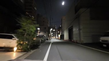 Tokyo gece bisiklet kamerası sürücüsü 2024