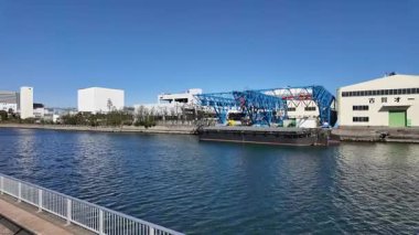 Japonya 'da nehir kenarı gezinti güvertesi 2024