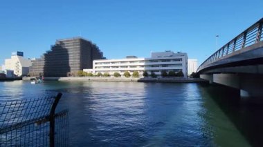 Japonya 'da nehir kenarı gezinti güvertesi 2024