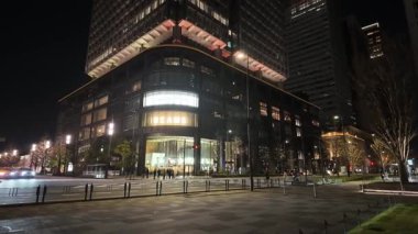 Marunouchi, Tokyo Japon Gece Manzarası 2024