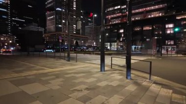 Marunouchi, Tokyo Japon Gece Manzarası 2024