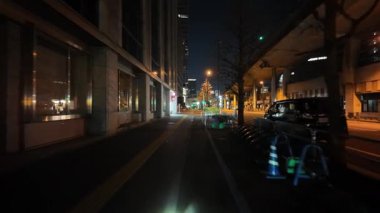 Marunouchi, Tokyo Japon Gece Manzarası 2024