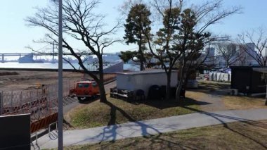 Tokyo Harumi Liman Parkı Ocak 2025