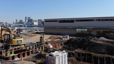 Tokyo Harumi Liman Parkı Ocak 2025