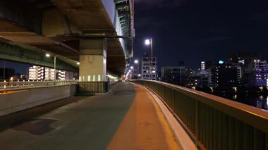 Sumidagawa Ohashi Köprüsü, Japonya Tokyo Gece Manzarası 2025