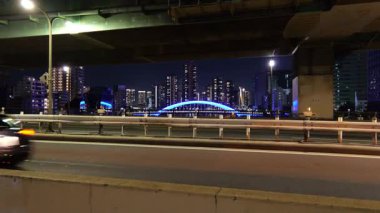 Sumidagawa Ohashi Köprüsü, Japonya Tokyo Gece Manzarası 2025